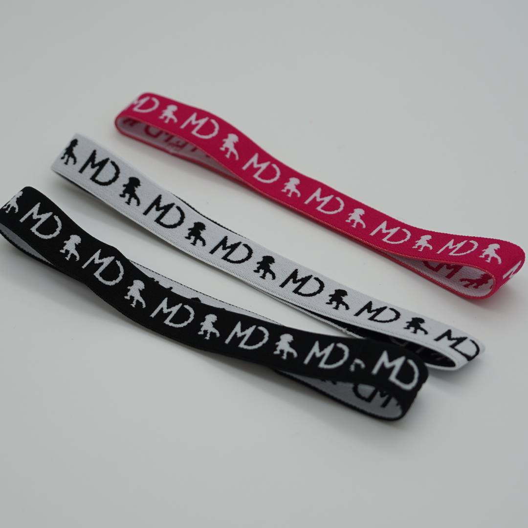 Grip Headbands — Set of 3 (Black, White, Pink)
